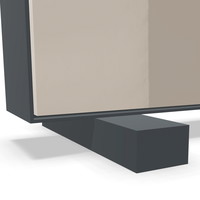 Lintex Unit fødder umbragrå